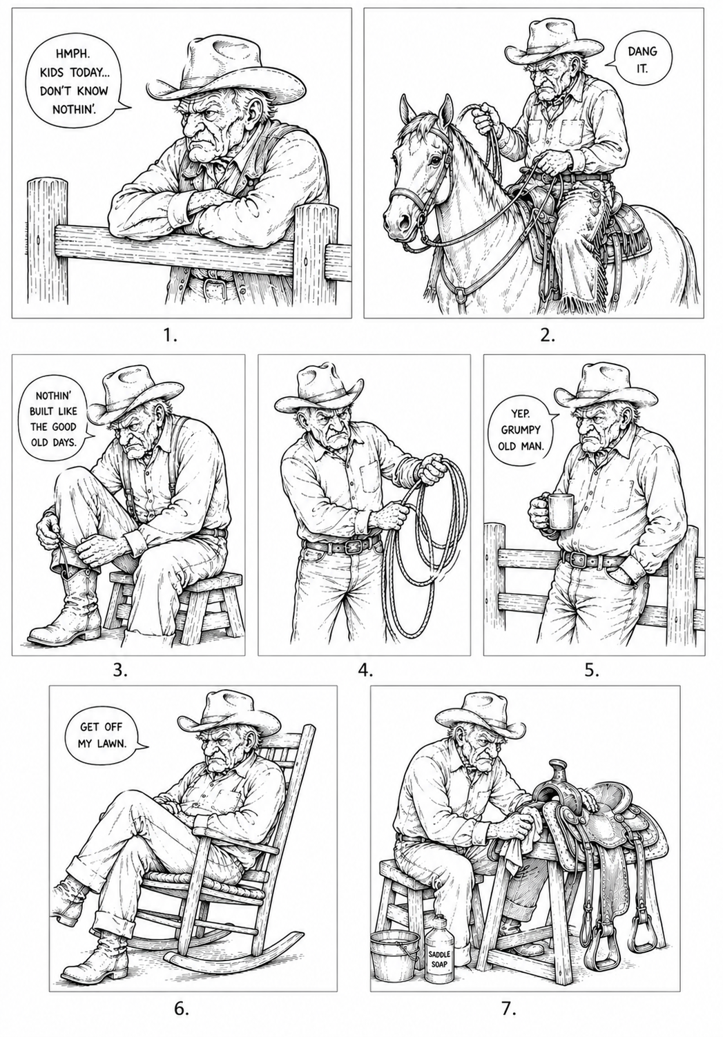 Grumpy Ol Cowboy Stuff