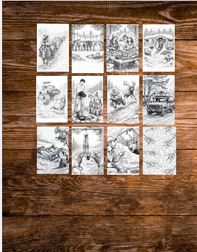 What the Elk... Are We Coloring: Because Elk Camp Never Goes as Planned – A Humorous Hunting Camp Coloring Book for Men