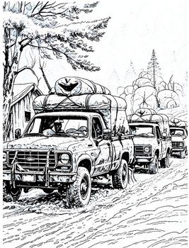 What the Elk... Are We Coloring: Because Elk Camp Never Goes as Planned – A Humorous Hunting Camp Coloring Book for Men